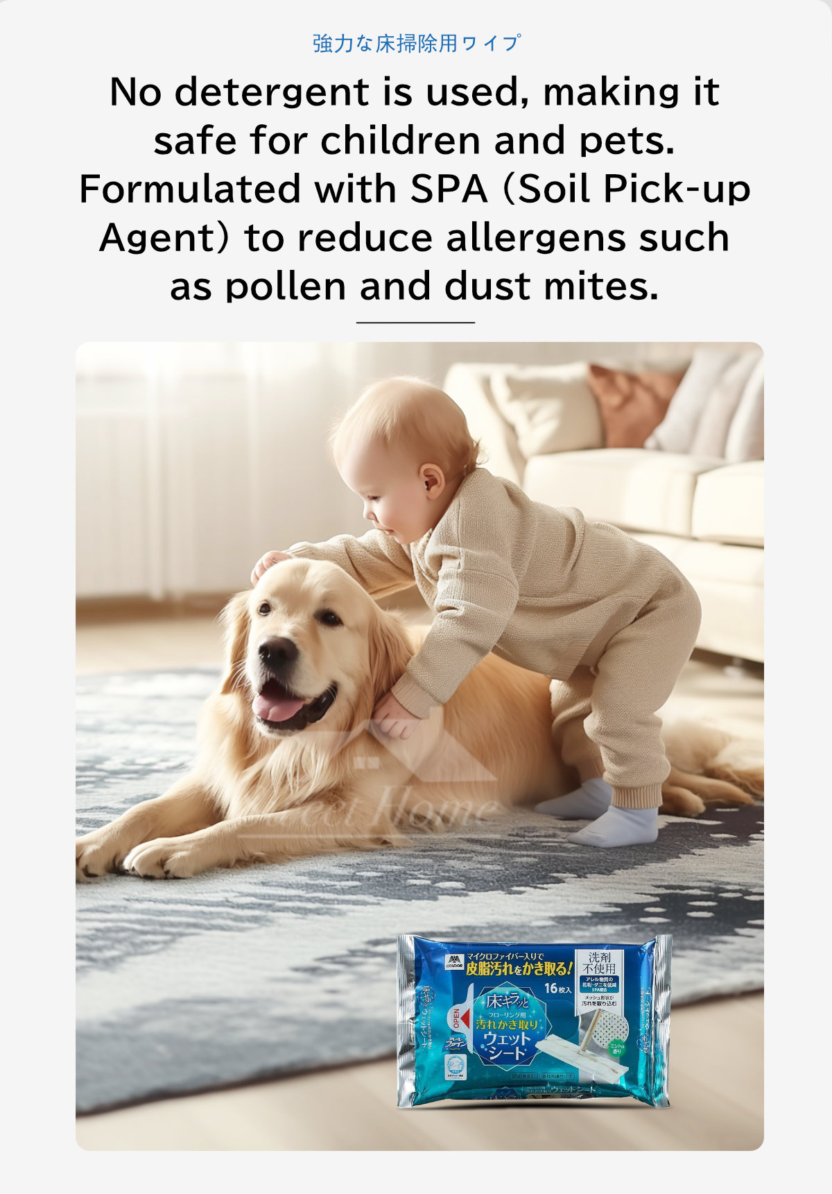 Japan Condor Powerful Floor Cleaning Wipes-5